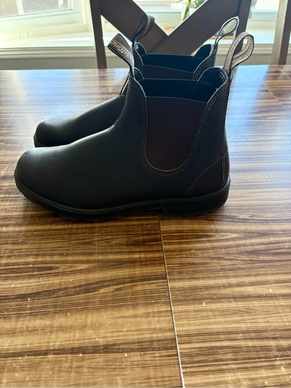 Blundstone 500 Stout Brown Elastic-Side Chelsea Chukka Boots